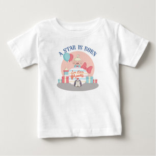 T-shirt Pour Bébé Une étoile naît