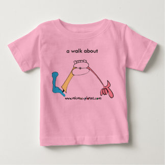 T-shirt Pour Bébé une promenade à