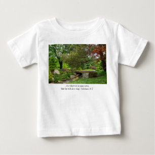 T-shirt Pour Bébé Une promenade printanière