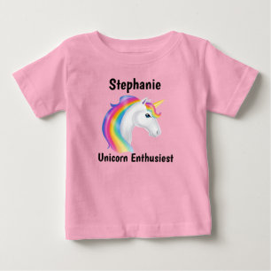 T-shirt Pour Bébé Unicorn le plus enthousiaste