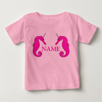 T-shirt Pour Bébé Unicorn Seahorse