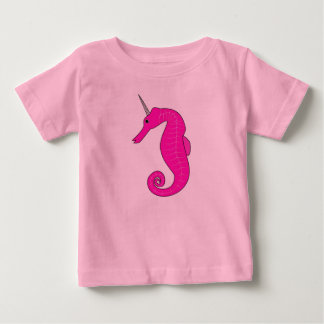 T-shirt Pour Bébé Unicorn Seahorse