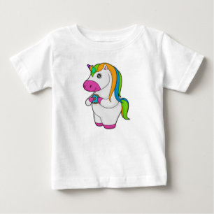 T-shirt Pour Bébé Unicorne Donut