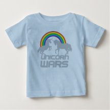 Unicorns Guerres avec arc-en-ciel