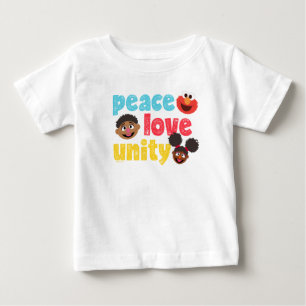 T-shirt Pour Bébé Unité de l'amour pour la paix