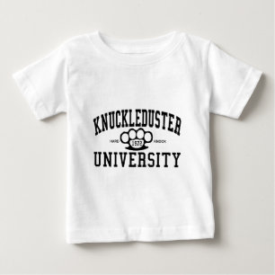 T-shirt Pour Bébé Université de coup de poing