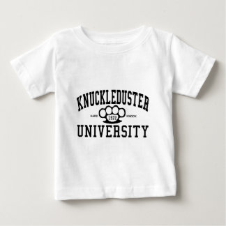 T-shirt Pour Bébé Université de coup de poing