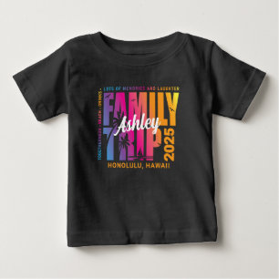 T-shirt Pour Bébé Vacances de groupe de jumelage de déplacements de 