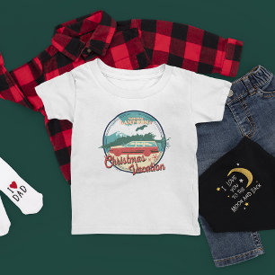 T-shirt Pour Bébé Vacances de Noël Merry Clarkmas
