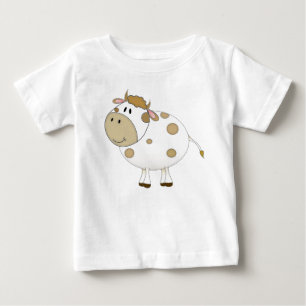T-shirt Pour Bébé Vache de sourire