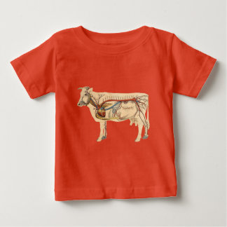 T-shirt Pour Bébé Vache mûre anatomique
