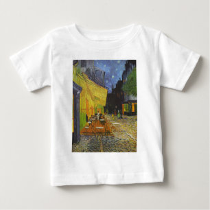 T-shirt Pour Bébé Van Gogh Café Terrasse Post-Impressionniste