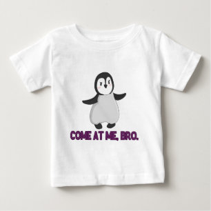 T-shirt Pour Bébé Venez à moi, pingouin de Bro