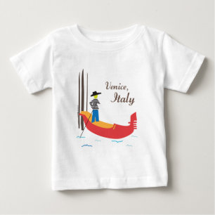 T-shirt Pour Bébé Venise Italie