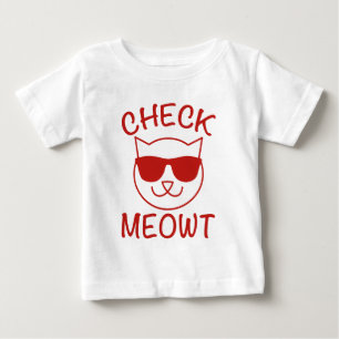 T-shirt Pour Bébé Vérifie Moi!