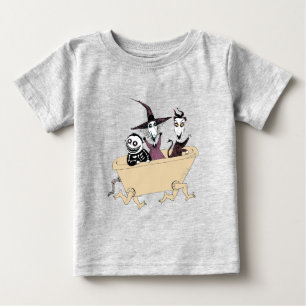 T-shirt Pour Bébé Verrouillage, choc et tonneau