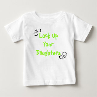 T-shirt Pour Bébé Verrouiller Vos Filles