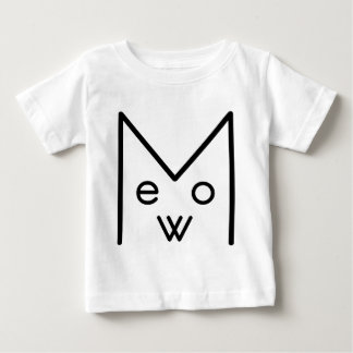 T-shirt Pour Bébé Vêtements avec la conception Meow