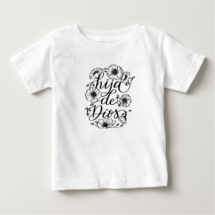 T-shirt Pour Bébé Vêtements de conception Hija de Dios