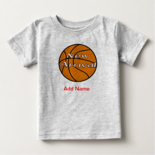T-shirt Pour Bébé Vêtements de nouveau-né Custom American BAsketball