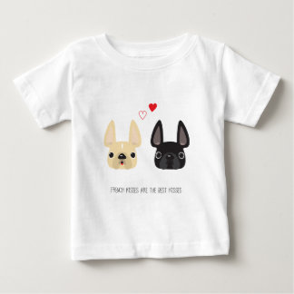 T-shirt Pour Bébé Vêtements français pour chien de taureau