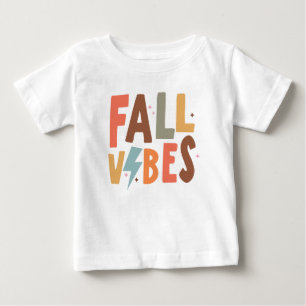 T-shirt Pour Bébé Vibe d'automne