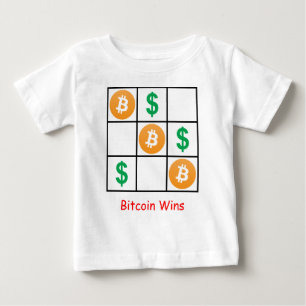 T-shirt Pour Bébé Victoires de Bitcoin
