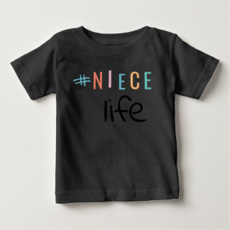 T-shirt Pour Bébé #vie de nièce