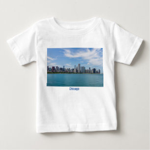 T-shirt Pour Bébé Ville du jour de Chicago