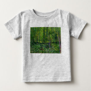 T-shirt Pour Bébé Vincent Van Gogh Arbres Et Sous-Croissance