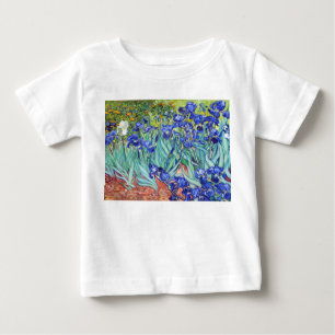 T-shirt Pour Bébé Vincent Van Gogh peignant Les Iris