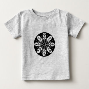 T-shirt Pour Bébé Vintage Black Japon Inoue Mon Oriental Art