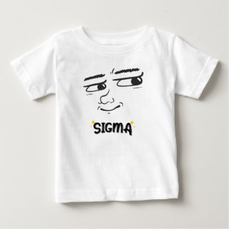 T-shirt Pour Bébé Visage Sigma amusant - Mindset Alpha avec torsion