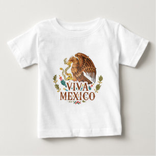 T-shirt Pour Bébé Vivats Mexique
