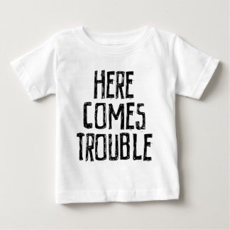 T-shirt Pour Bébé Voici venir le problème