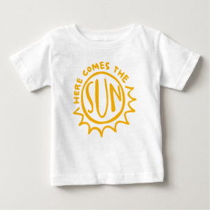 T-shirt Pour Bébé Voici venir le soleil