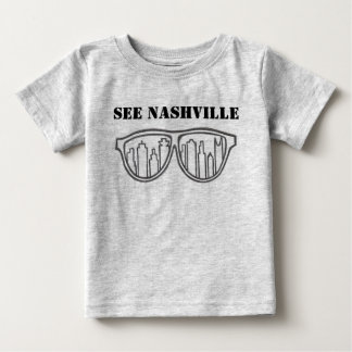 T-shirt Pour Bébé Voir l'horizon de Nashville
