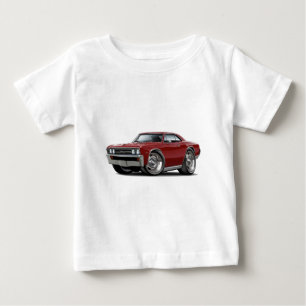 T-shirt Pour Bébé Voiture 1967 marron de Chevelle
