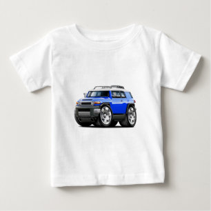 T-shirt Pour Bébé Voiture de bleu de croiseur des FJ