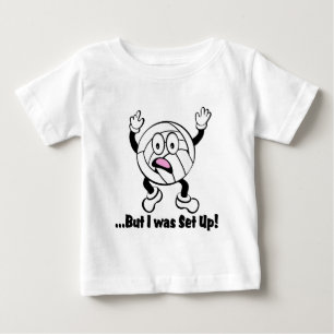 T-shirt Pour Bébé Volley Dude