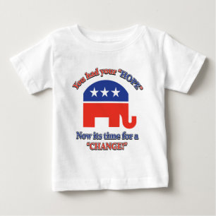 T-shirt Pour Bébé Vous avez eu votre espoir son temps pour le change