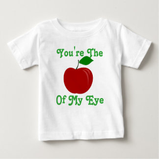 T-shirt Pour Bébé Vous êtes Apple de mon dessus d'oeil