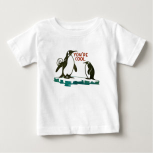 T-shirt Pour Bébé Vous êtes des pingouins Cool Art T