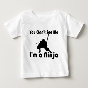 T-shirt Pour Bébé Vous ne pouvez pas me voir