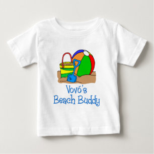 T-shirt Pour Bébé Vovo's Beach Buddy