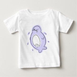 T-shirt Pour Bébé Walrus pourpre