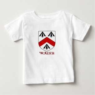 T-shirt Pour Bébé Walsh Family Shield