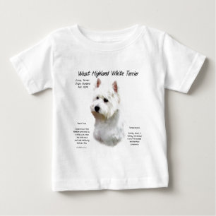 T-shirt Pour Bébé West Highland White Terrier