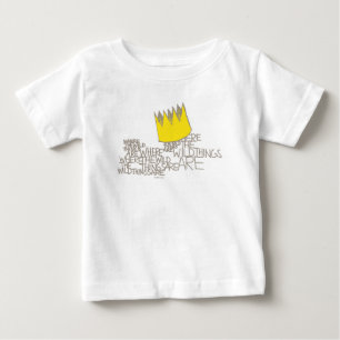 T-shirt Pour Bébé Where the Wild Things Are Couronne