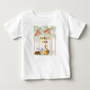 T-shirt Pour Bébé Wild One - Joyeux anniversaire